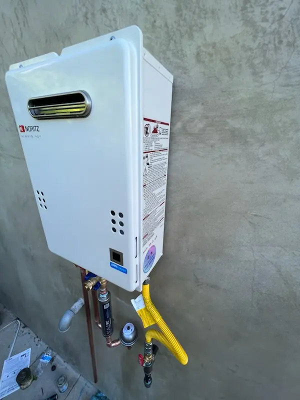 Tankless water heater installation for Valley homes